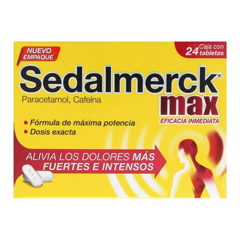 Sedalmerck Max Caja 24 Tabletas image number null