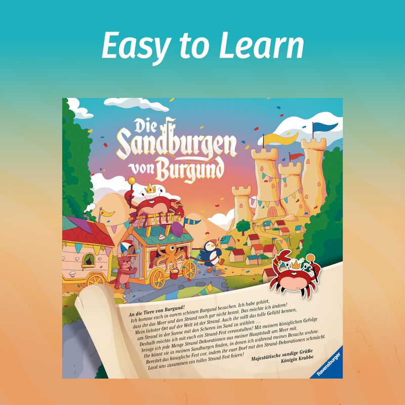 Juego De Mesa Ravensburger Sandcastles Of Burgu... image number null