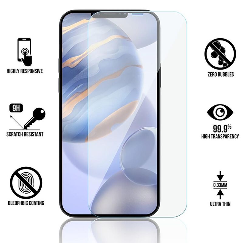 Mica Vidrio Mybat Para Iphone 12 Y 12 Pro 3 Pac... image number null
