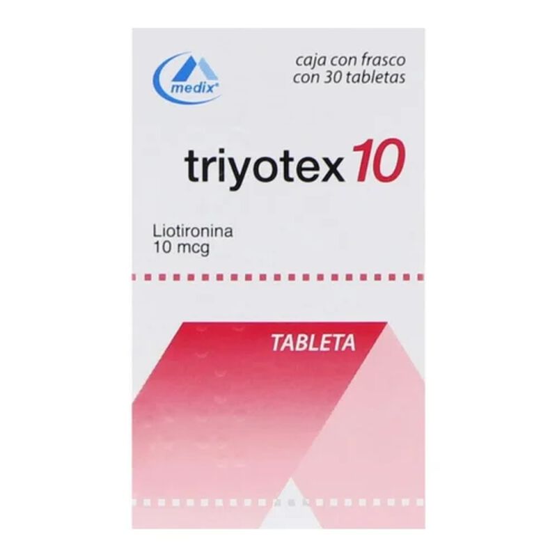 TRIYOTEX 10 MCG TABLETA C30 image number null