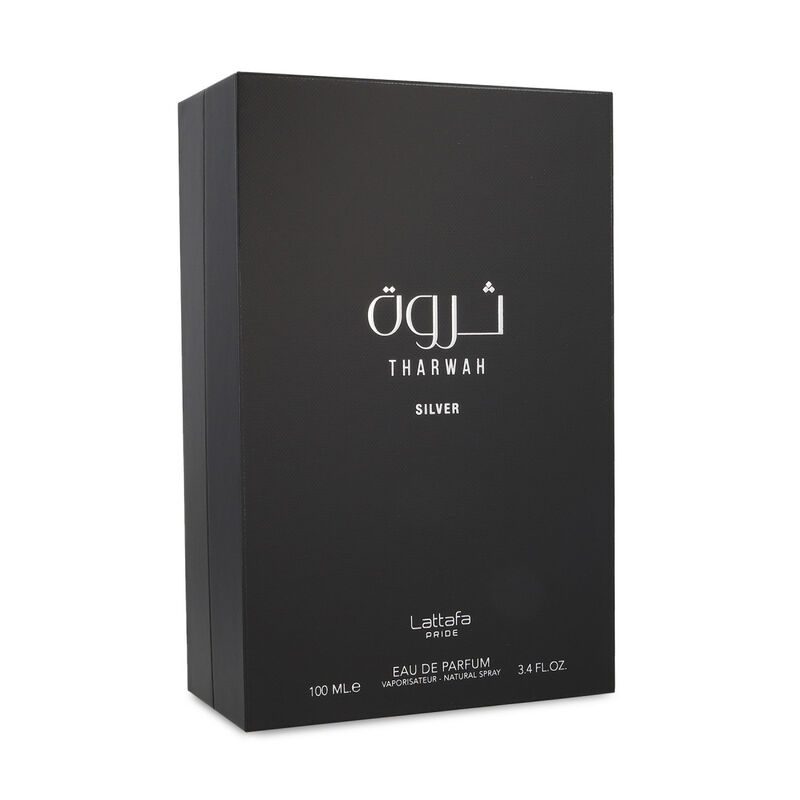 Lattafa Tharwah Silver 100Ml Edp Spray image number null