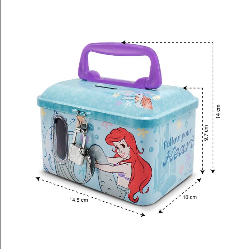 Alcanc&iacute;a Met&aacute;lica Disney Ariel La Sirenita image number null