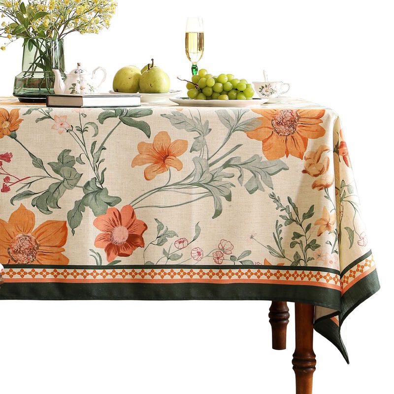 Mantel Bilin Gaier 200x140 cm floral Milch image number null