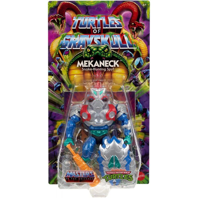Figura Mekaneck MOTU X TMNT Turtles of Grayskul... image number null