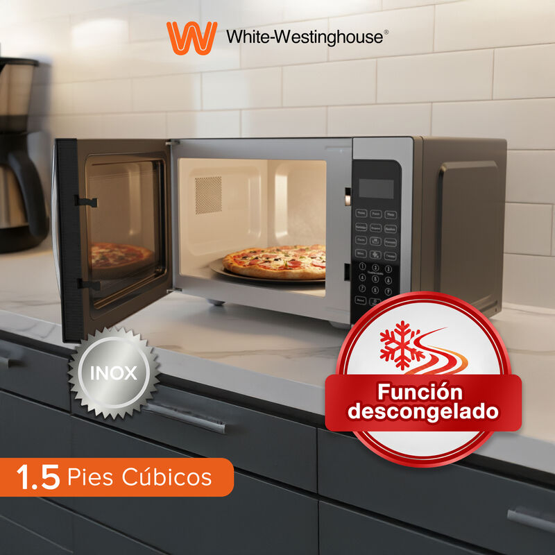 White Westinghouse Horno Microondas 1.5 Pies  D... image number null