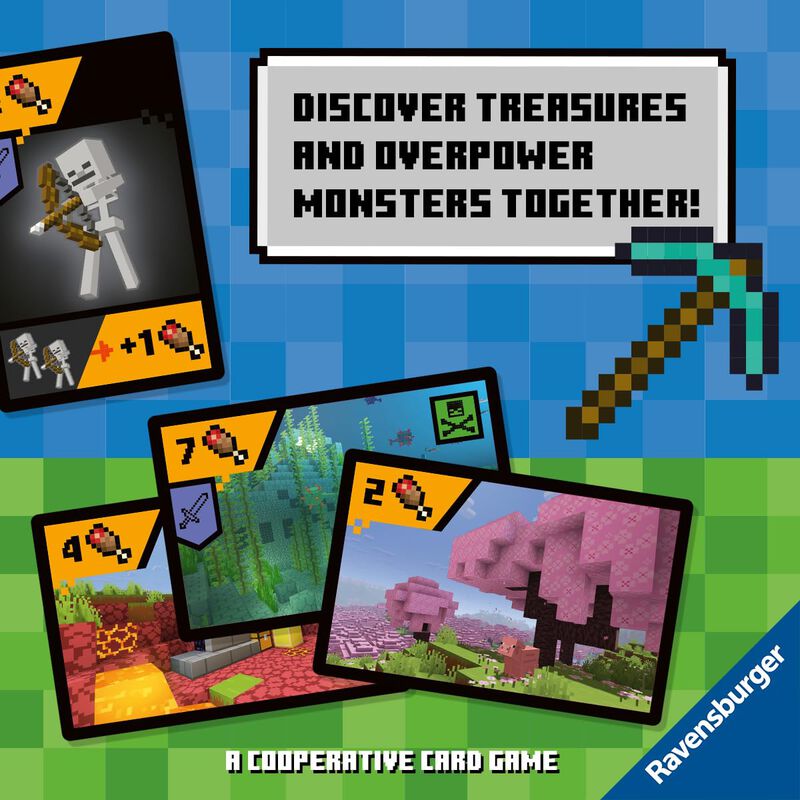Juego De Cartas Ravensburger Minecraft Explorer... image number null