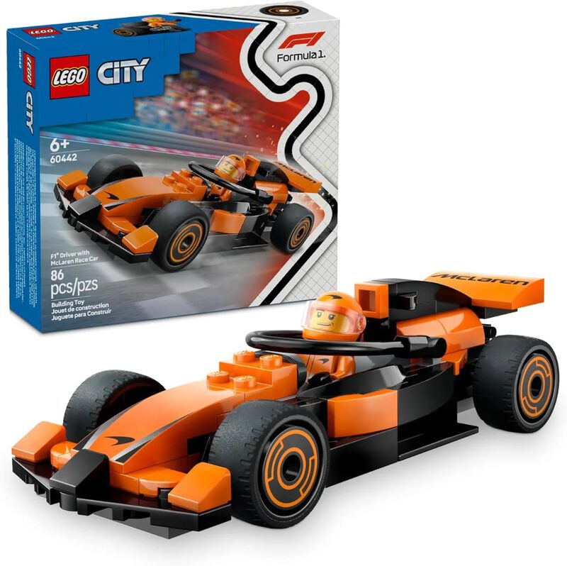 CITY F1 PILOTO CON COCHE MCLAREN 60442 image number null