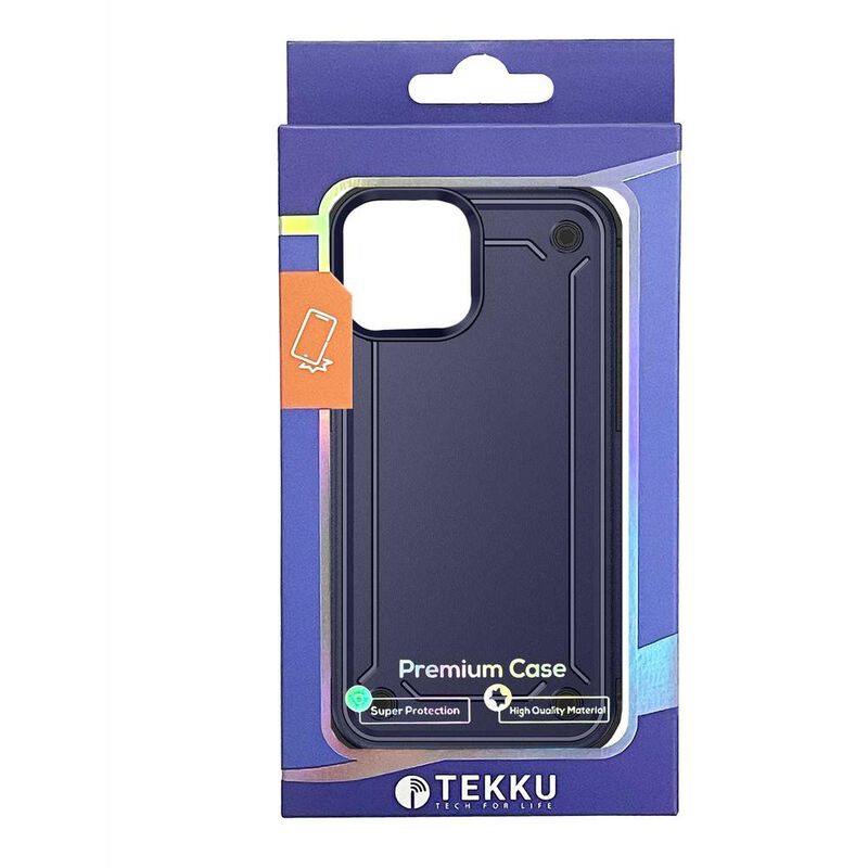 Funda TEKKU Tough cover para iPhone 15 Azul image number null