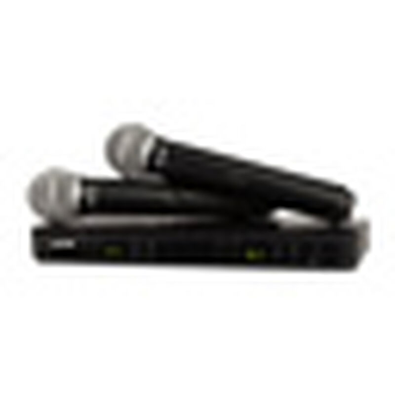 Micrófono Inalámbrico SHURE BLX288/PG58-J11 image number null