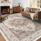 Alfombra Nakedcloud 140x183 Cm Lavable Boho Vintage