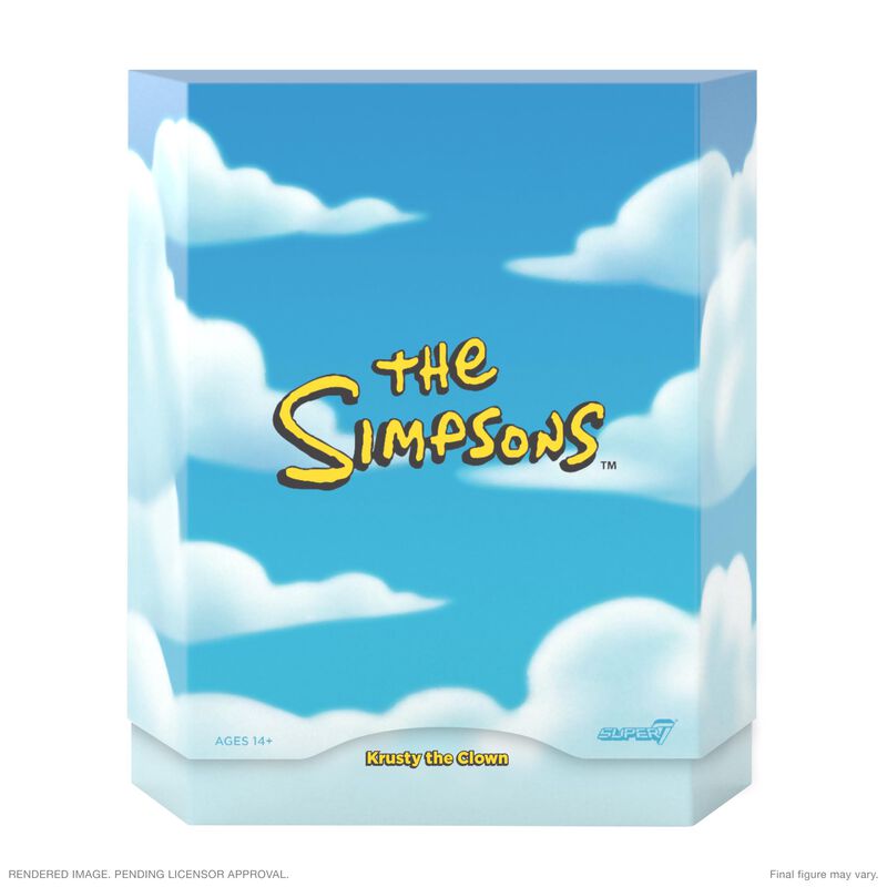 Figura De Acci&oacute;n Super7 Ultimates Krusty De Los... image number null