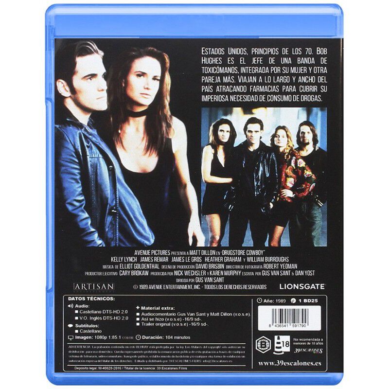 Drugstore Cowboy [Blu-ray] (1989) image number null