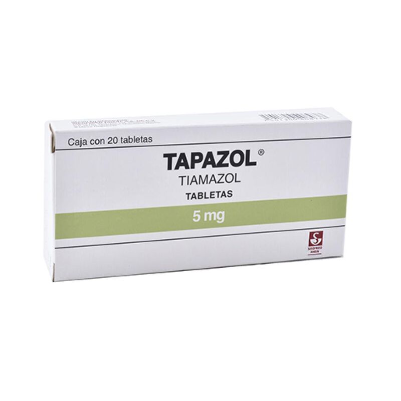 Tapazol 5 Mg 20 Tableta(s) image number null
