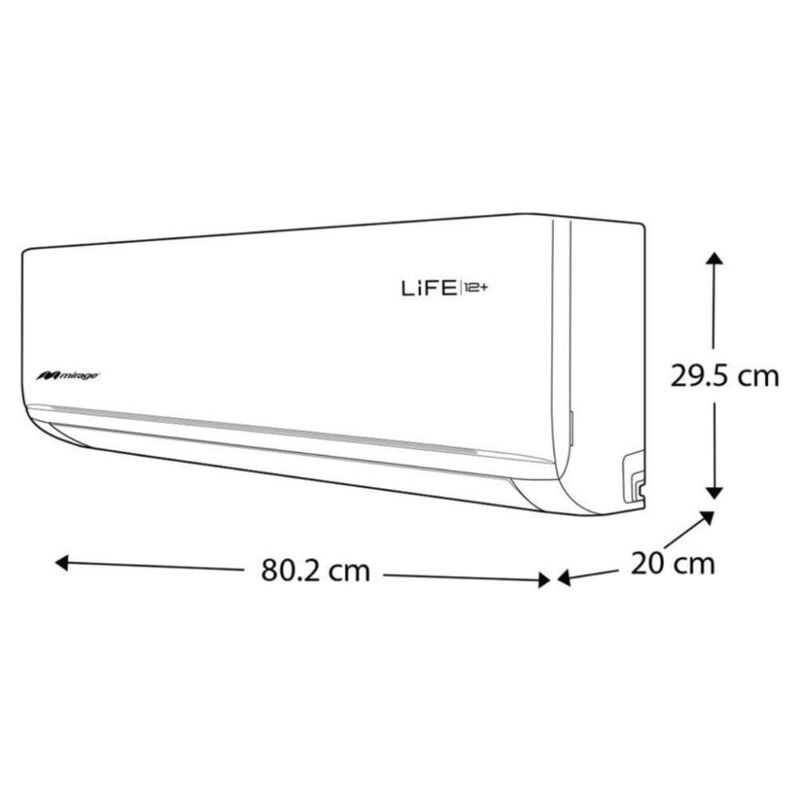 Aire Minisplit Mirage SETCLC121T Life 12000 BTU... image number null