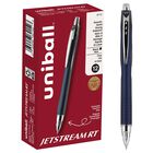 Bol&iacute;grafo Uni-ball Jetstream Rt 0,7 Mm Negro, Paquete De 12