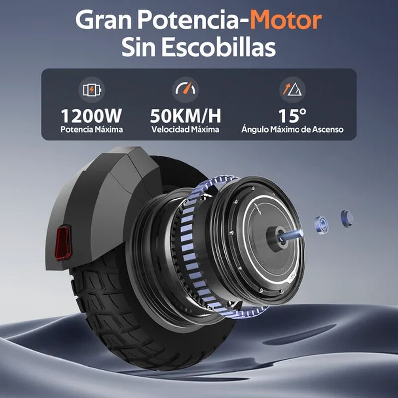 Scooter Eléctrico Honey Whale H2 Gris image number null