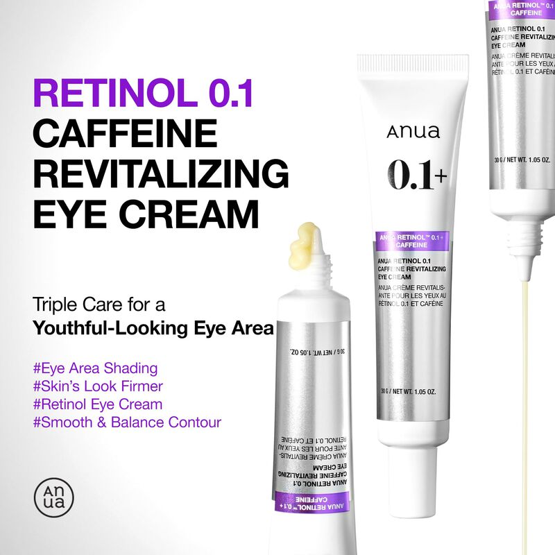 Crema De Ojos Anua Retinol 0.1 Cafe&iacute;na Revitali... image number null