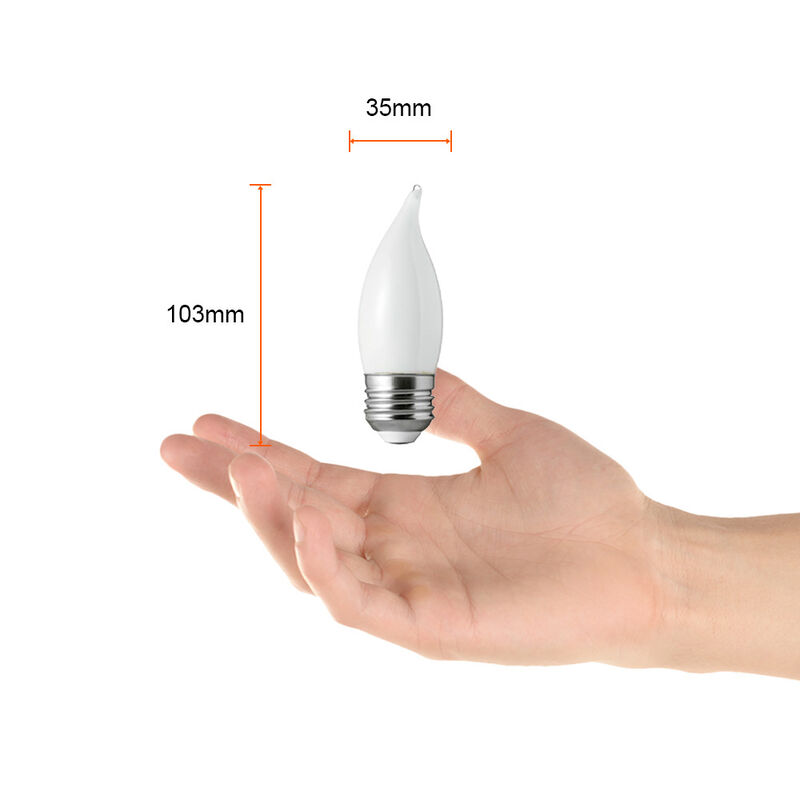 Foco Vela LED Inteligente Filamento C35T WiFi 5... image number null