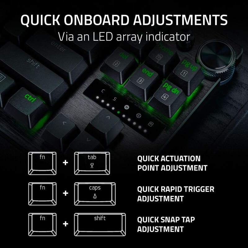 Teclado Para Juegos Razer Huntsman V3 Pro Tkl A... image number null