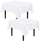 Mantel Homing blanco de vinilo impermeable, juego de 2