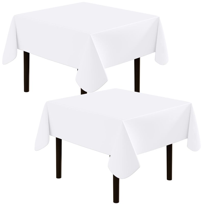 Mantel Homing blanco de vinilo impermeable, jue... image number null