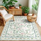 Alfombra Shacos 122x183 Cm Boho Lavable A M&aacute;quina