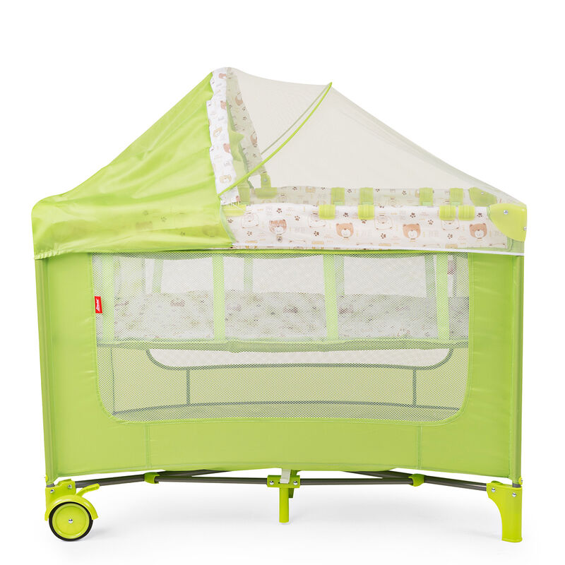 Cuna Corral Plegable con Cambiador y Dos Nivele... image number null