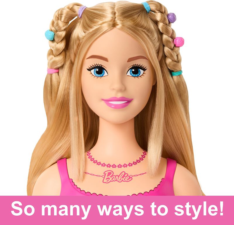 Mu&ntilde;eca Barbie Styling Head Con 20 Accesorios Co... image number null