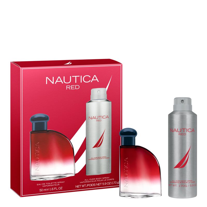 Perfume Nautica Color Red Edt 50 Ml + Spray Des... image number null
