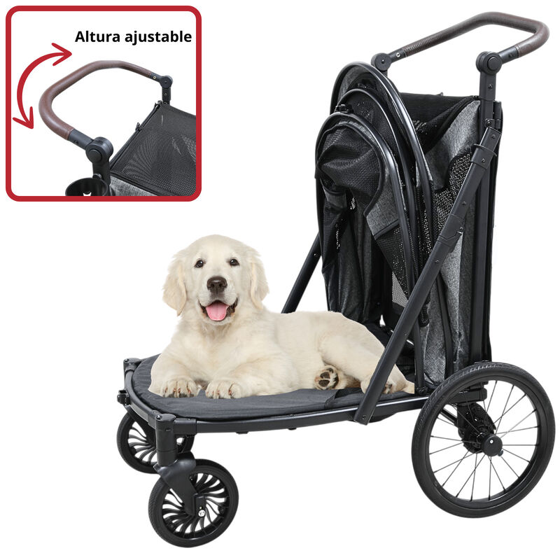 Carriola Plegable Para Mascotas Ruedas De Goma ... image number null