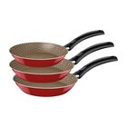 Juego de Sartenes Tramontina 32300/356 Turim 3 Piezas Rojo