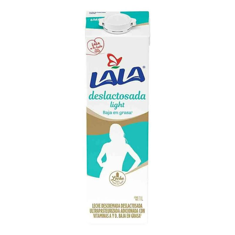 UHT LALA LIGHT BAJA EN GRASA 1 LT UEDGE image number null