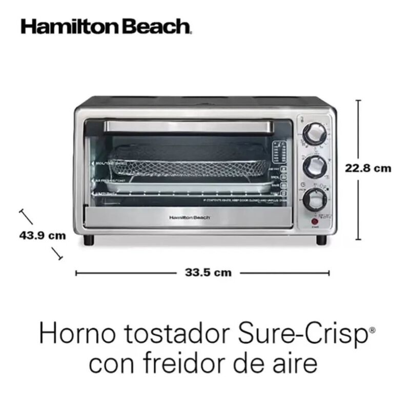 Freidora De Aire Y Horno El&eacute;ctrico Hamilton Bea... image number null