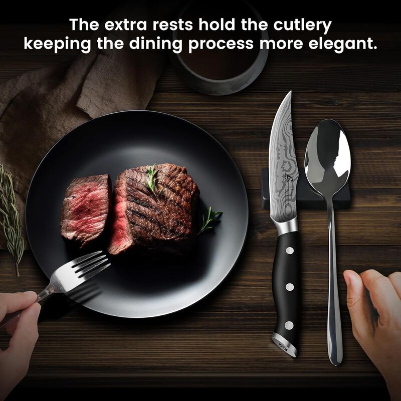 Juego De Cuchillos Para Carne Coquusaid 4, Bord... image number null
