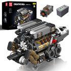 Juego De Bloques De Construcci&oacute;n Mould King W16 Engine 952 Piezas Con Bater&iacute;a