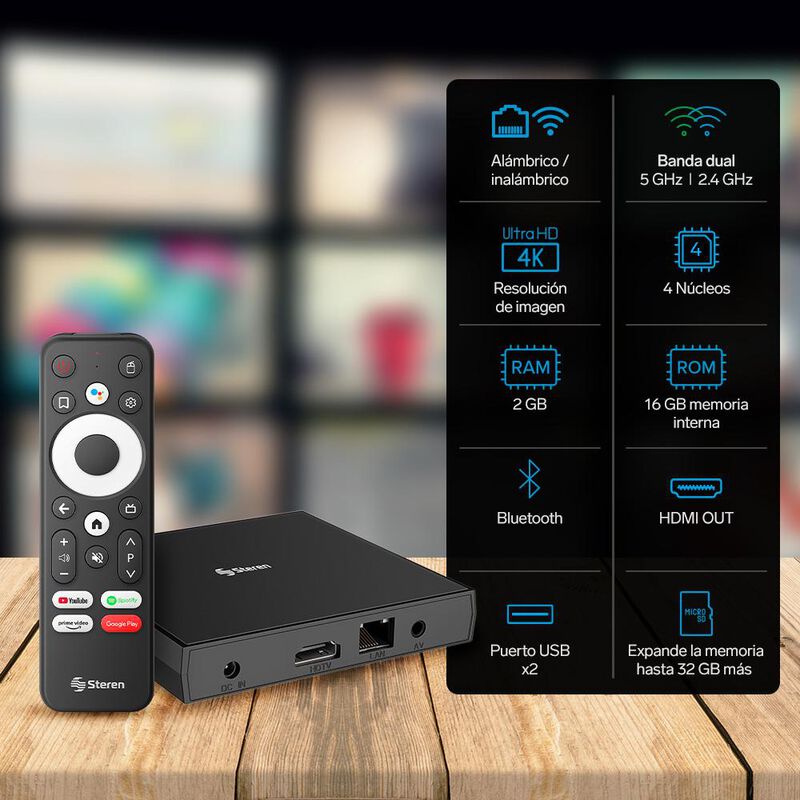 Sistema Android TV Box image number null