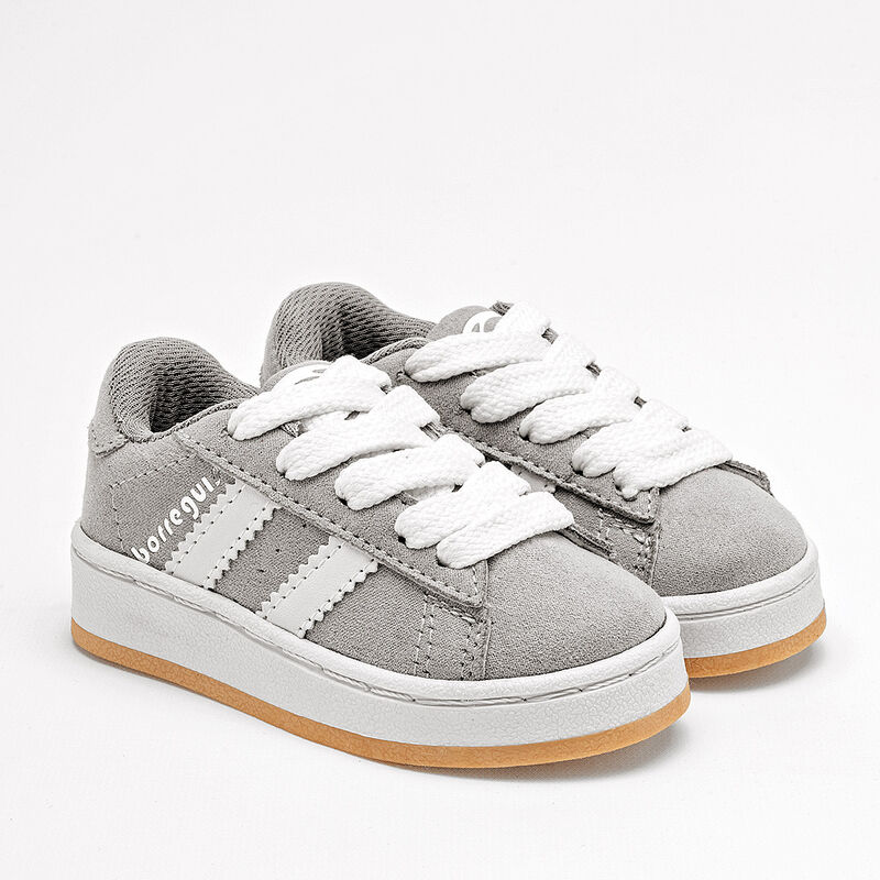 Borreguis Tenis para bebé niño. Beige blanco image number null