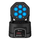 Mini cabeza móvil LED RGBW DMX