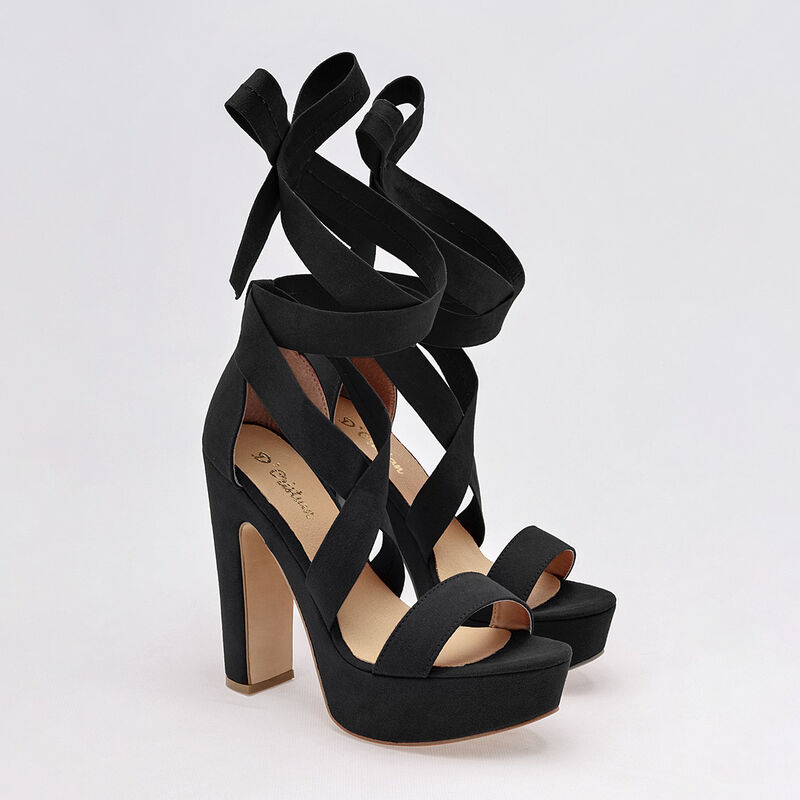 D'Cristian Zapatilla para mujer negro image number null