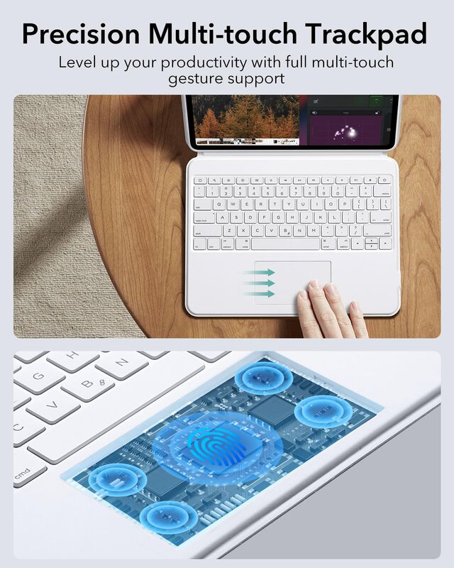 Funda Con Teclado Esr Ascend Para Ipad Pro 13 2... image number null