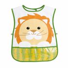 Bata Babero Bolsillo Impermeable Lavable Le&oacute;n Animales Verde Lima Concord