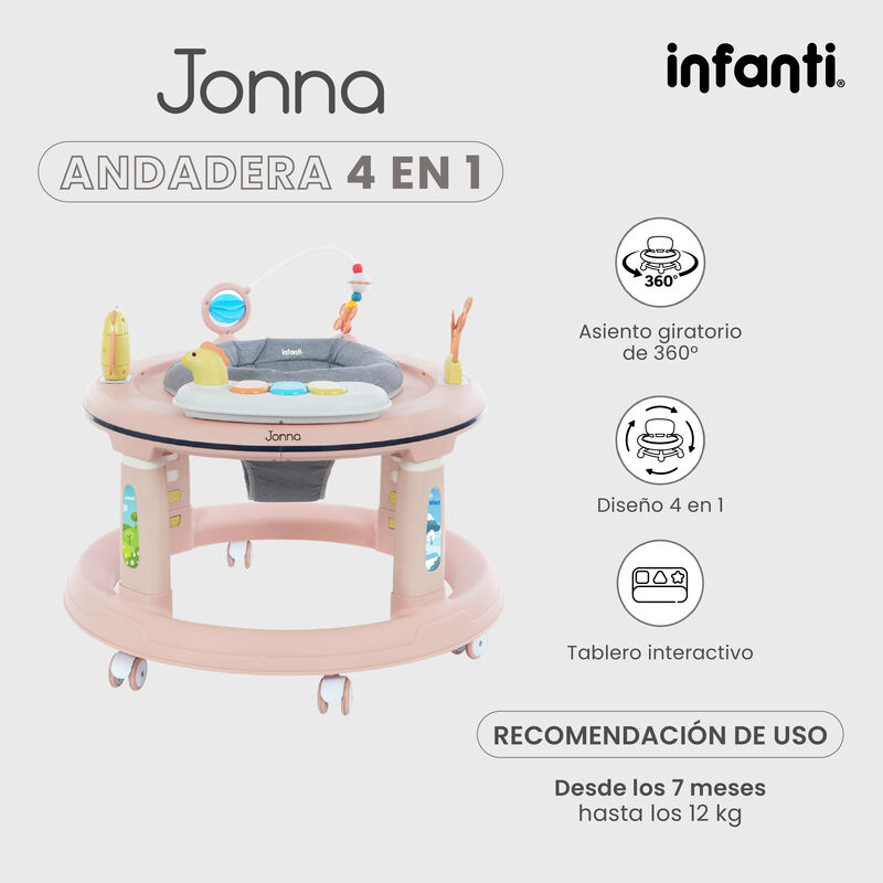 Andadera Jonna Con Asiento Centro Entretenimien... image number null