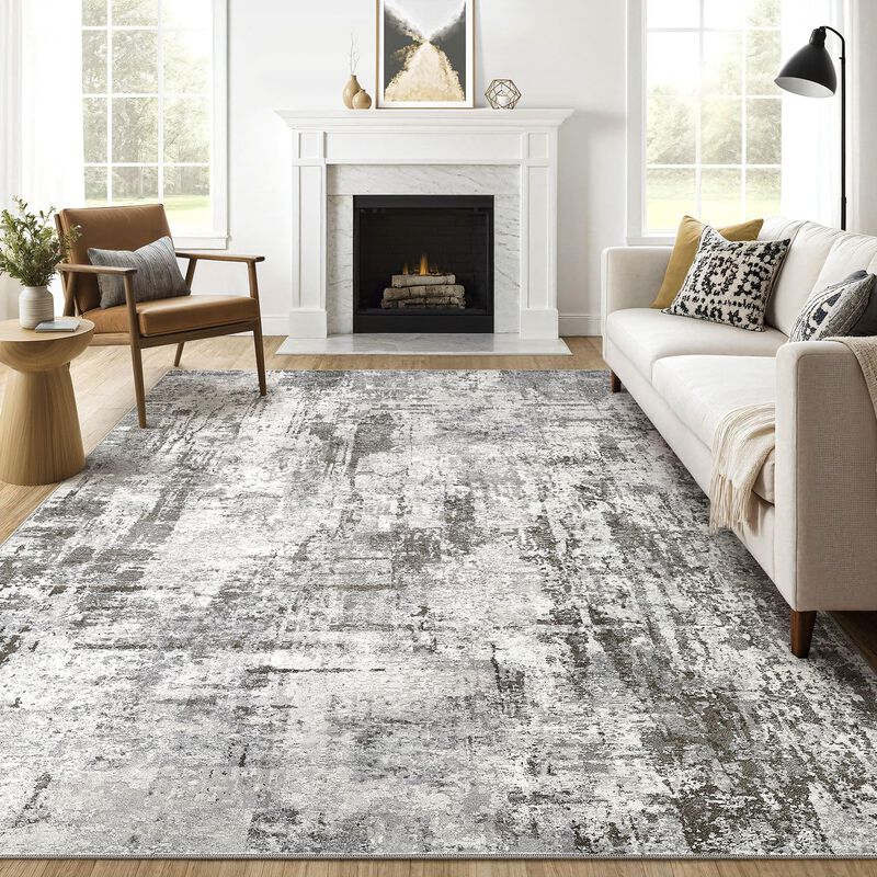 Alfombra Loongrug 178x254 Cm Lavable Moderna Ab... image number null