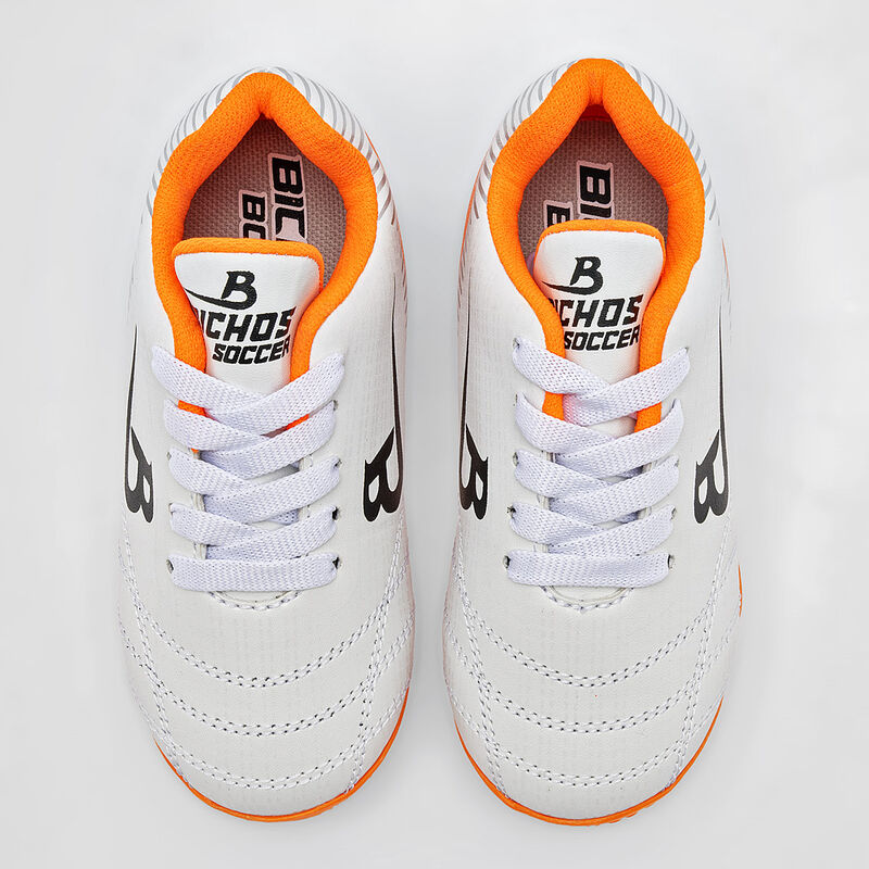 Celex tenis para preescolar ni&ntilde;o  blanco naranj... image number null