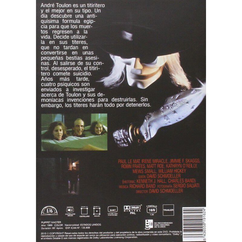 El Amo De Las Marionetas (dvd) image number null