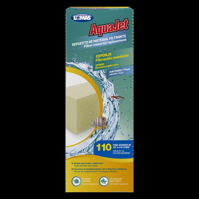 Lomas Repuesto de Esponja aquajet 110 Para Pece... image number null