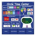 Calendario Auchq Centro De Aprendizaje Para Tiempo En C&iacute;rculo 99 cm Azul