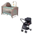 Combo Carriola Lu Negra y Corral Dreams Verde Arena