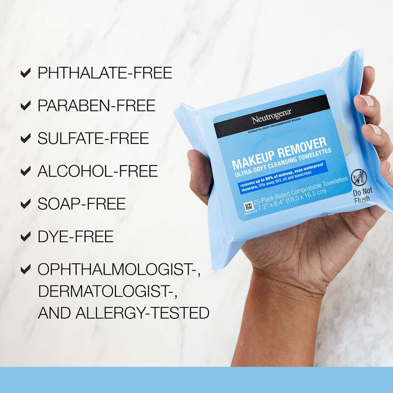 Toallitas Desmaquillantes Neutrogena Cleansing ... image number null
