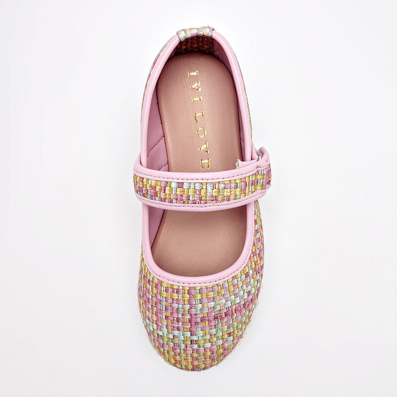 Ivi Love alpargata para ni&ntilde;a rosa multicolor co... image number null
